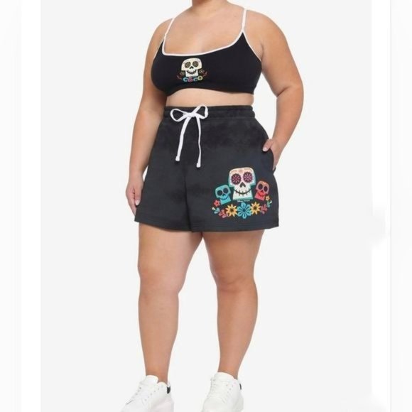 Disney Pants - ❤️Disney Pixar Coco Sugar Skull Lounge Set  Size L